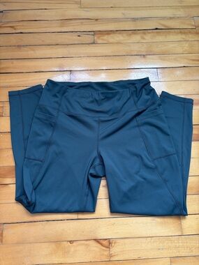 Lole Deep Olive Green High-Rise Performance Leggings